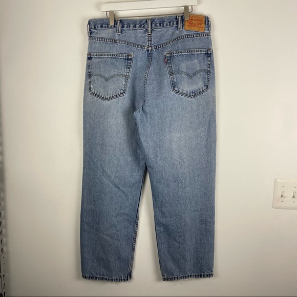 FREE HOOVER VINTAGE REPURPOSED LEVI’S JEANS - Picture 4 of 7